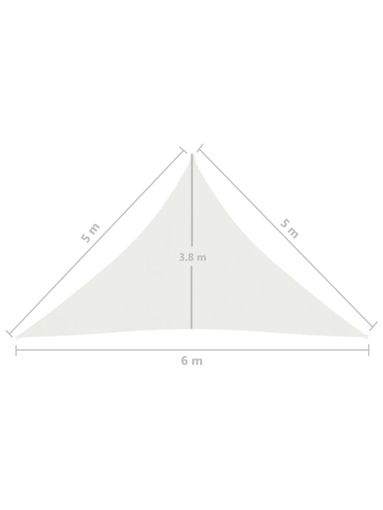 Aurinkopurje 160 g/m² valkoinen 5x5x6 m HDPE