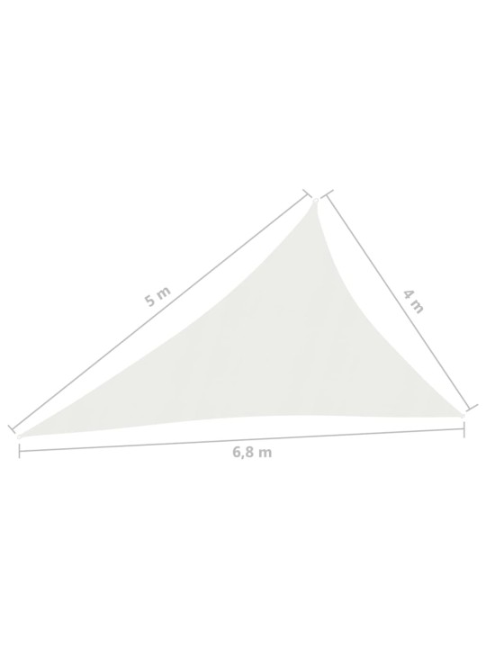 Aurinkopurje 160 g/m² valkoinen 4x5x6,8 m HDPE