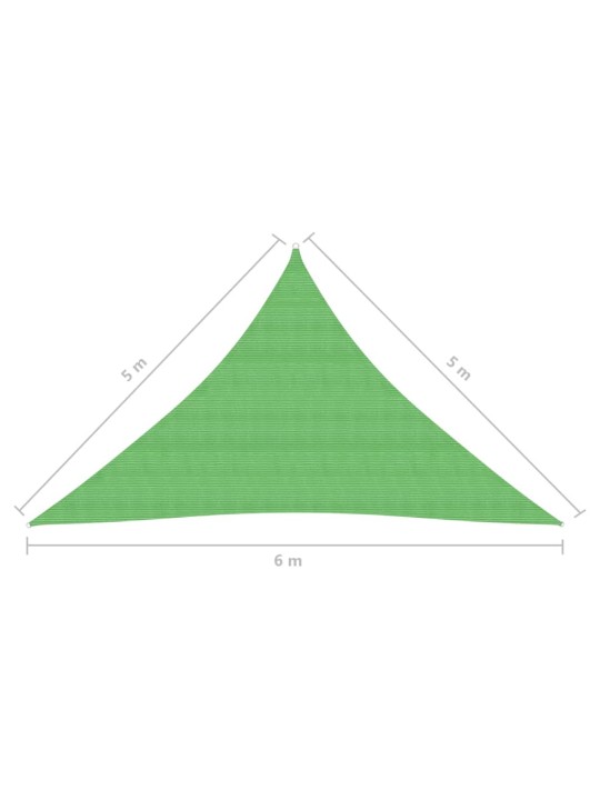 Aurinkopurje 160 g/m² vaaleanvihreä 5x5x6 m HDPE