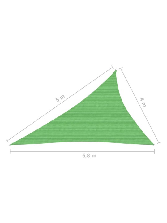 Aurinkopurje 160 g/m² vaaleanvihreä 4x5x6,8 m HDPE