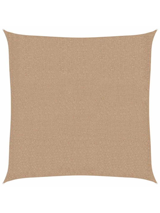 Aurinkopurje 160 g/m² harmaanruskea 3,6x3,6 m hdpe