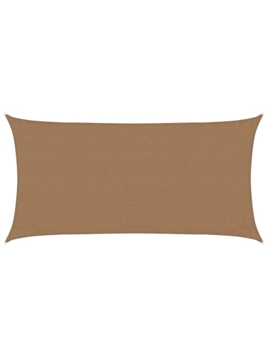 Aurinkopurje 160 g/m² taupe 3x6 m HDPE