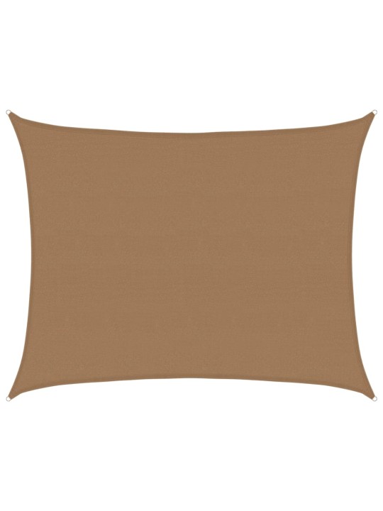 Aurinkopurje 160 g/m² taupe 6x8 m HDPE