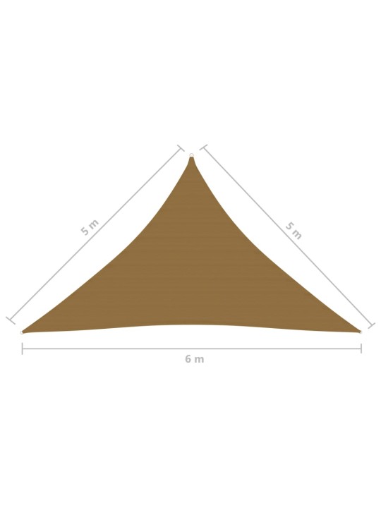 Aurinkopurje 160 g/m² harmaanruskea 5x5x6 m HDPE