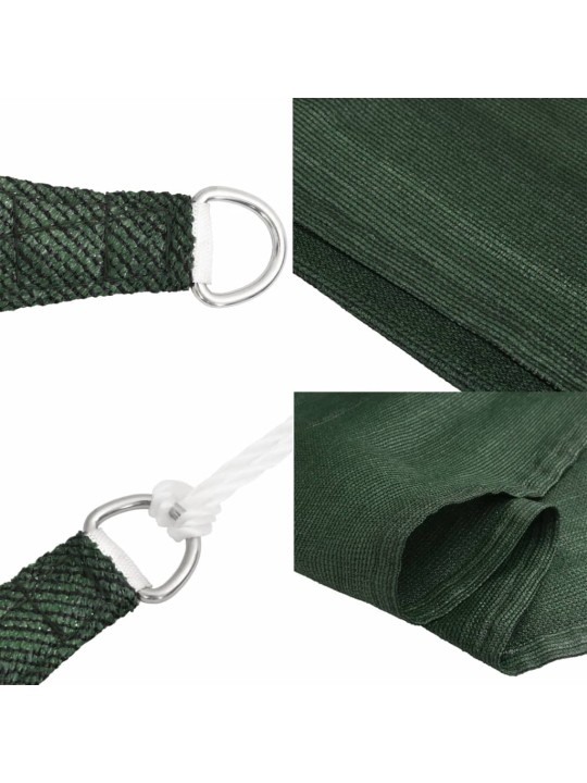 Aurinkopurje 160 g/m² tummanvihreä 5x5 m hdpe