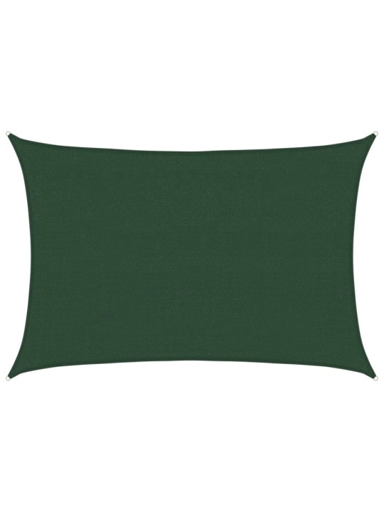 Aurinkopurje 160 g/m² tummanvihreä 4x6 m hdpe