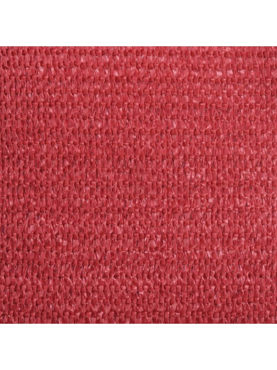 Aurinkopurje 160 g/m² punainen 5x8 m hdpe