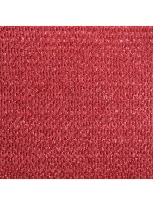 Aurinkopurje 160 g/m² punainen 3x4x5 m hdpe