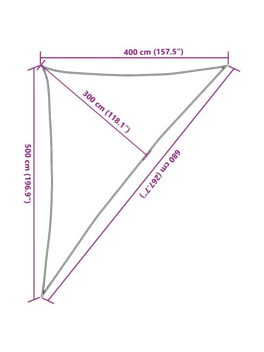 Aurinkopurje 160 g/m² punainen 4x5x6,8 m hdpe