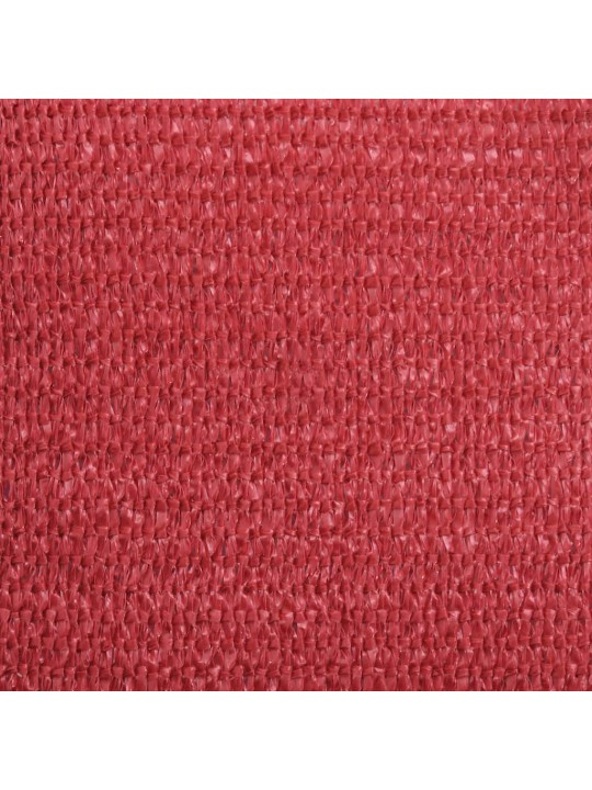 Aurinkopurje 160 g/m² punainen 4/5x4 m hdpe