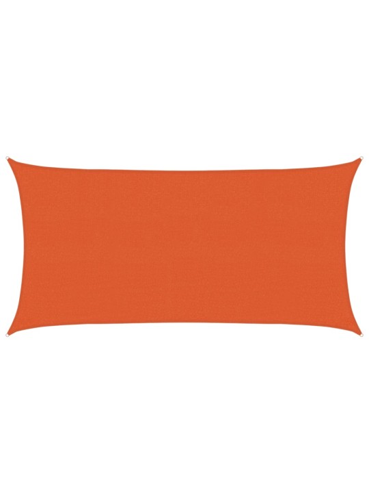 Aurinkopurje 160 g/m² oranssi 2,5x4,5 m hdpe