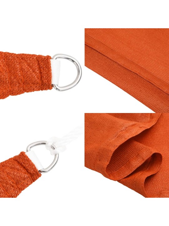 Aurinkopurje 160 g/m² oranssi 2,5x4,5 m hdpe