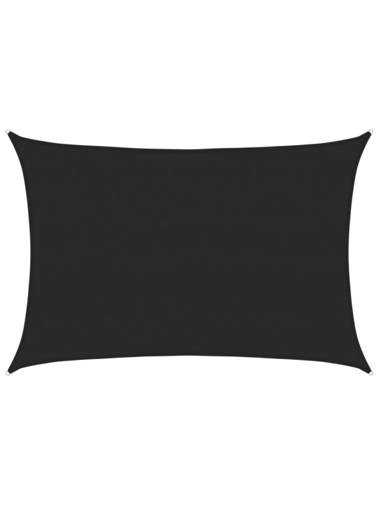 Aurinkopurje 160 g/m² musta 4x6 m hdpe
