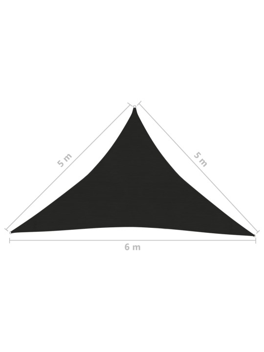 Aurinkopurje 160 g/m² musta 5x5x6 m HDPE