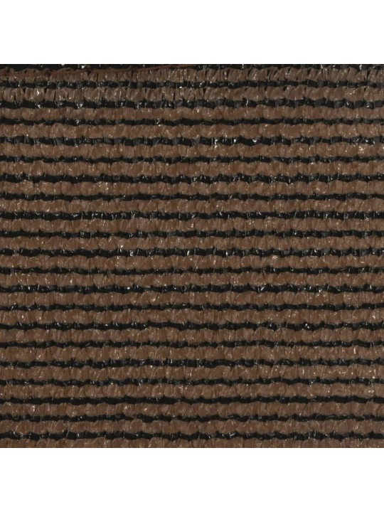Aurinkopurje 160 g/m² ruskea 4x6 m hdpe