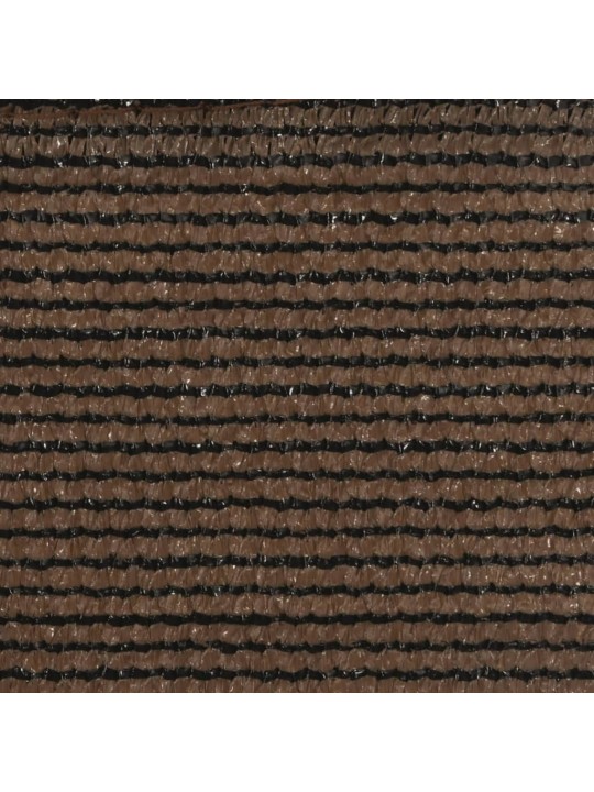 Aurinkopurje 160 g/m² ruskea 5x7x7 m hdpe