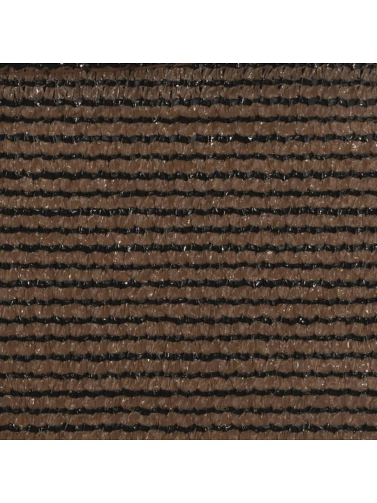 Aurinkopurje 160 g/m² ruskea 6x6x6 m hdpe