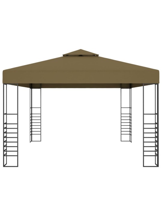 Huvimaja 3x4 m ruskeanharmaa 180 g/m²