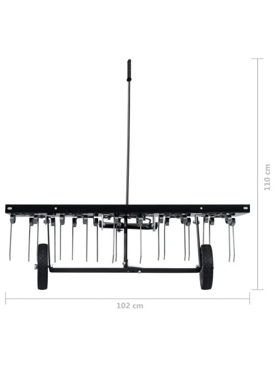 Ajettavan ruohonleikkurin hara 100 cm