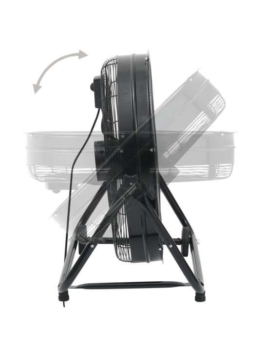 Teollisuuden rumputuuletin 60 cm 172,5 W musta
