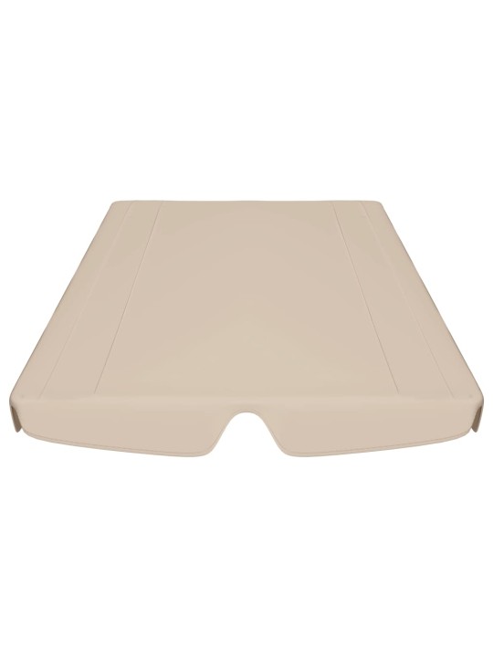 Vaihtokatos puutarhakeinuun beige 188/168x145/110 cm