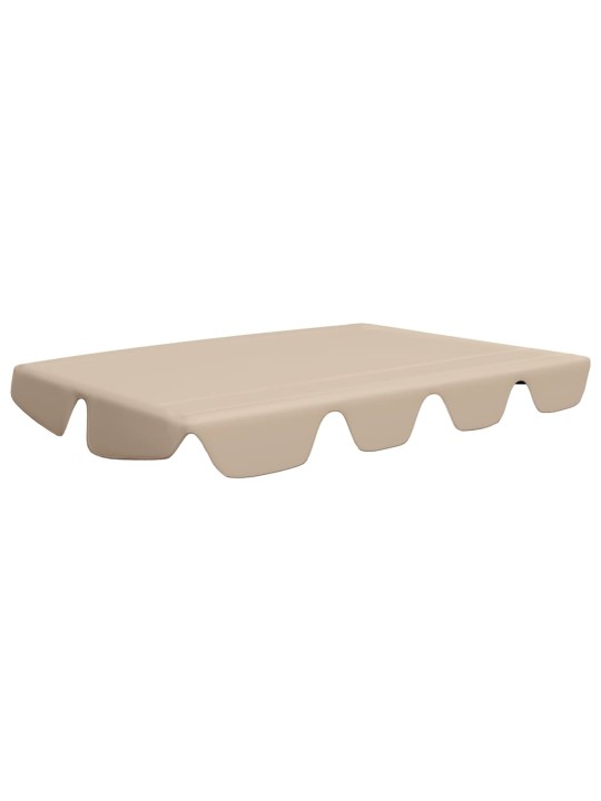 Vaihtokatos puutarhakeinuun beige 150/130x105/70 cm