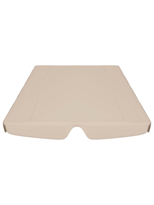 Vaihtokatos puutarhakeinuun beige 150/130x105/70 cm