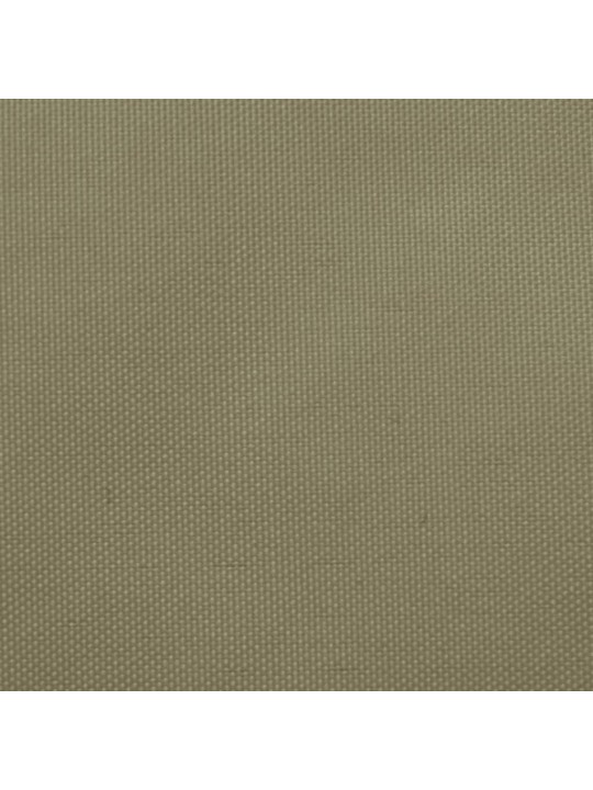 Aurinkopurje Oxford-kangas neliönmuotoinen 3x3 m beige