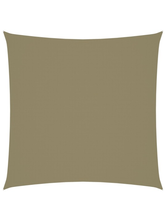 Aurinkopurje Oxford-kangas neliö 5x5 m beige