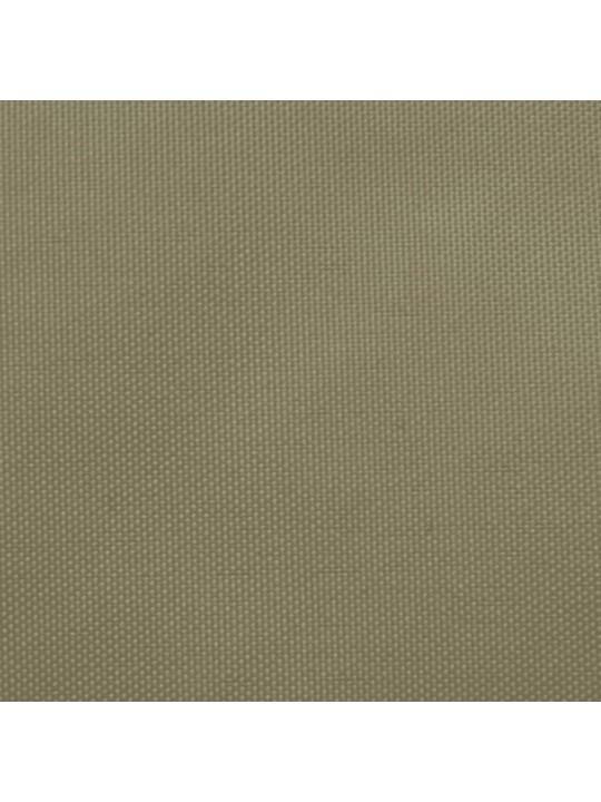 Aurinkopurje Oxford-kangas neliönmuotoinen 6x6 m beige