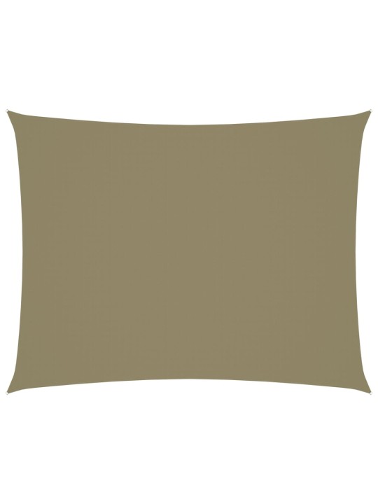 Aurinkopurje Oxford-kangas suorakaide 2x3 m beige