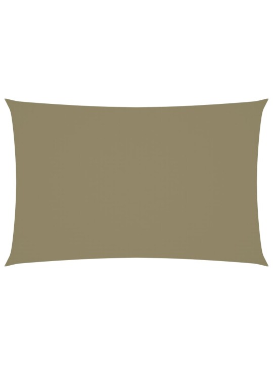 Aurinkopurje Oxford-kangas suorakaide 2x5 m beige