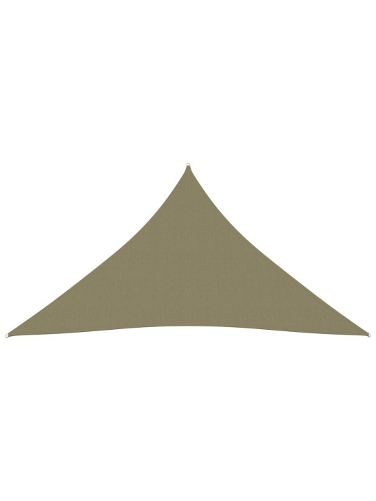 Aurinkopurje Oxford-kangas kolmio 4x5x5 m beige