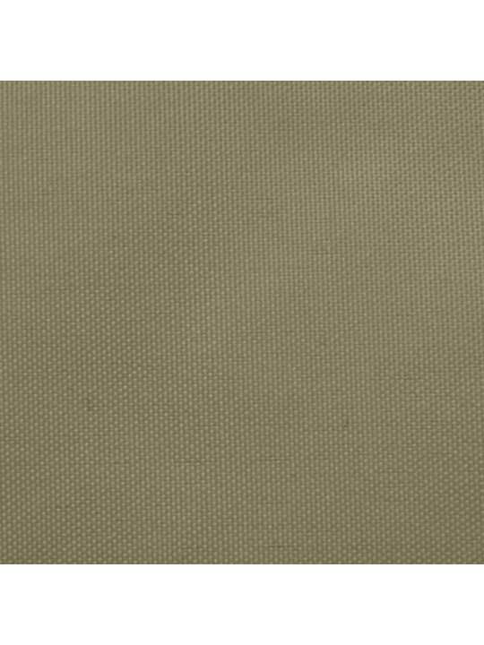 Aurinkopurje Oxford-kangas puolisuunnikas 2/4x3 m beige