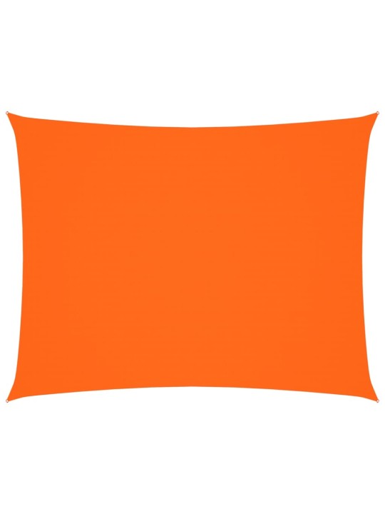 Aurinkopurje oxford-kangas suorakaide 3,5x4,5 m oranssi