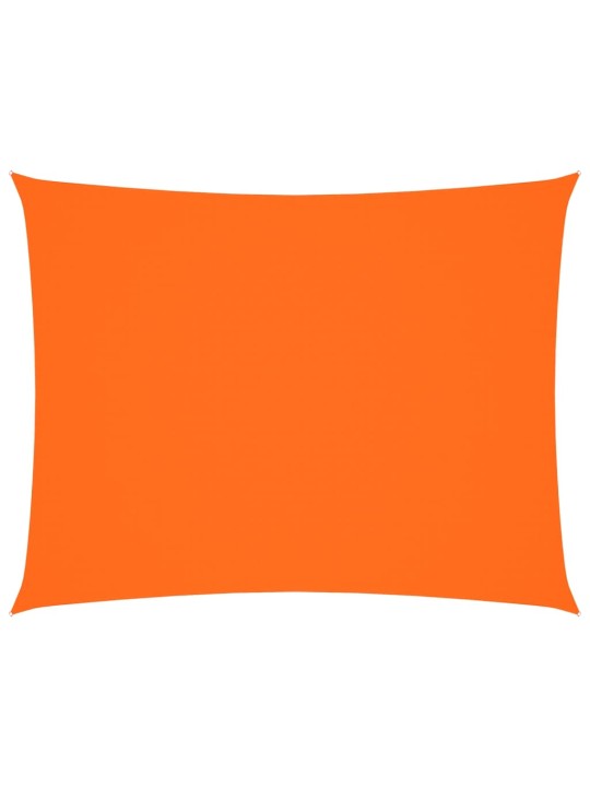 Aurinkopurje oxford-kangas suorakaide 3,5x5 m oranssi