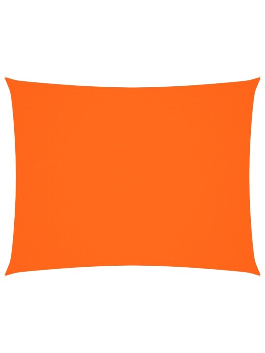 Aurinkopurje oxford-kangas suorakaide 5x7 m oranssi