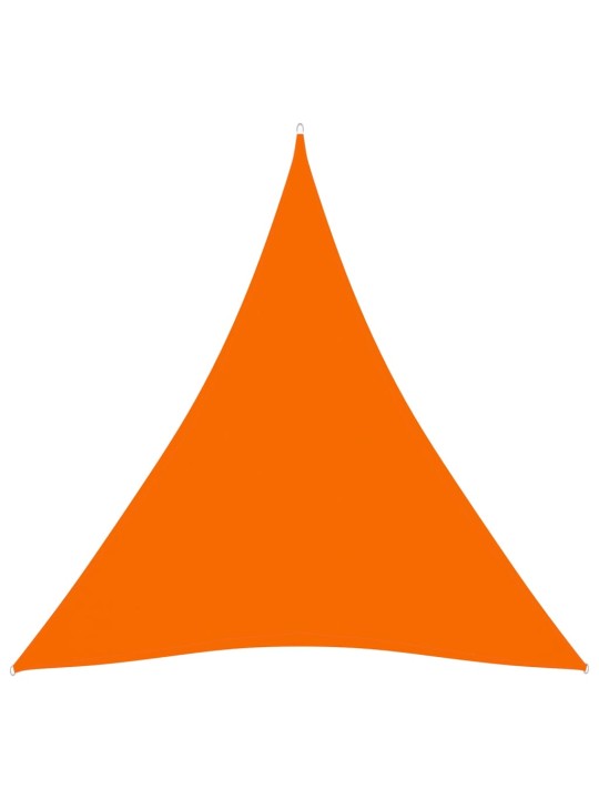 Aurinkopurje oxford-kangas kolmio 3,6x3,6x3,6 m oranssi
