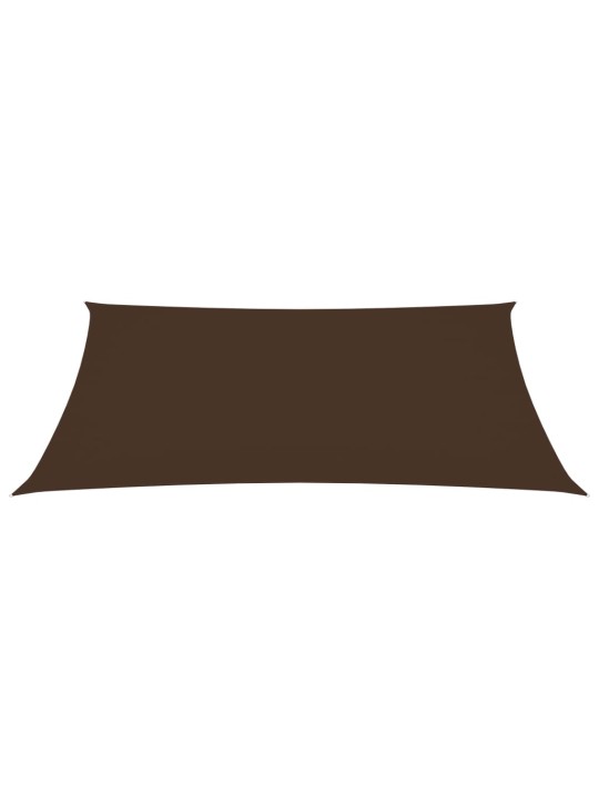 Aurinkopurje Oxford-kangas suorakaide 2x4,5 m ruskea