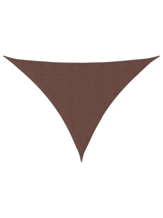Aurinkopurje oxford-kangas kolmio 2,5x2,5x3,5 m ruskea