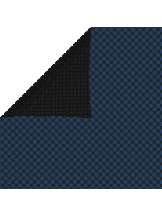 Kelluva uima-altaan pe-aurinkoenergiakalvo 1000x500cm sinimusta