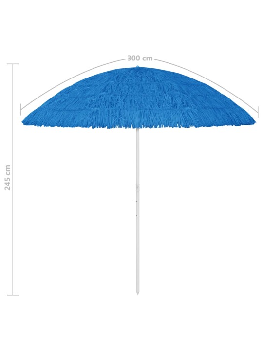 Hawaii Rantavarjo sininen 300 cm