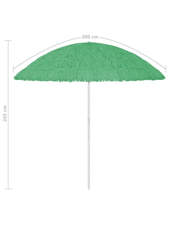 Hawaii Rantavarjo vihreä 300 cm