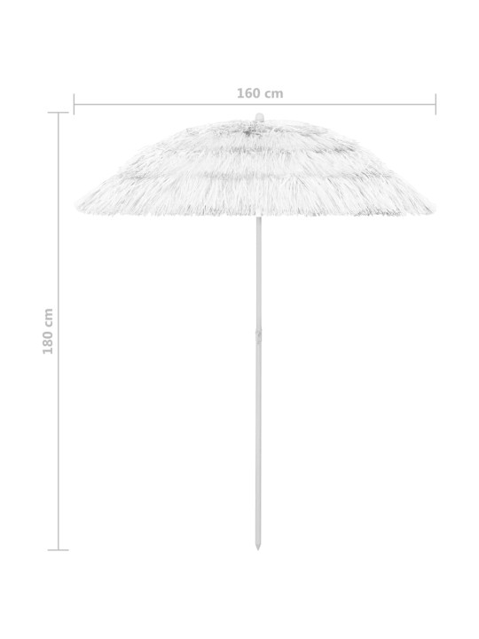 Hawaii Rantavarjo valkoinen 180 cm