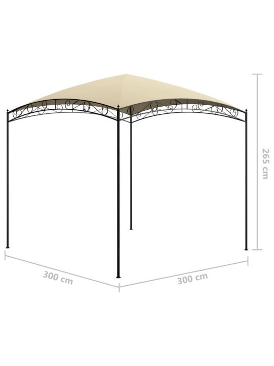 Huvimaja 3x3x2,65 m kerma 180 g/m²