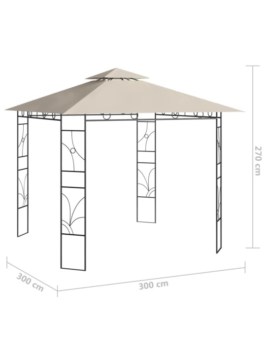 Huvimaja 3x3x2,7 m kerma 160 g/m²