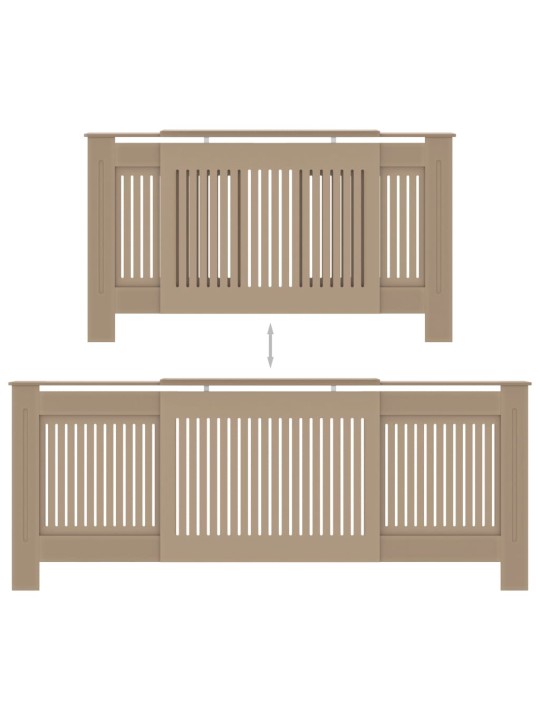 MDF lämpöpatterin suoja 205 cm