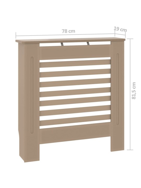 MDF lämpöpatterin suoja 78 cm