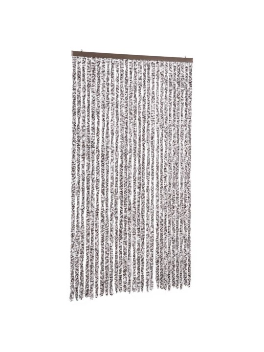 Hyönteisverho ruskea ja beige 118 x 220 cm Chenille