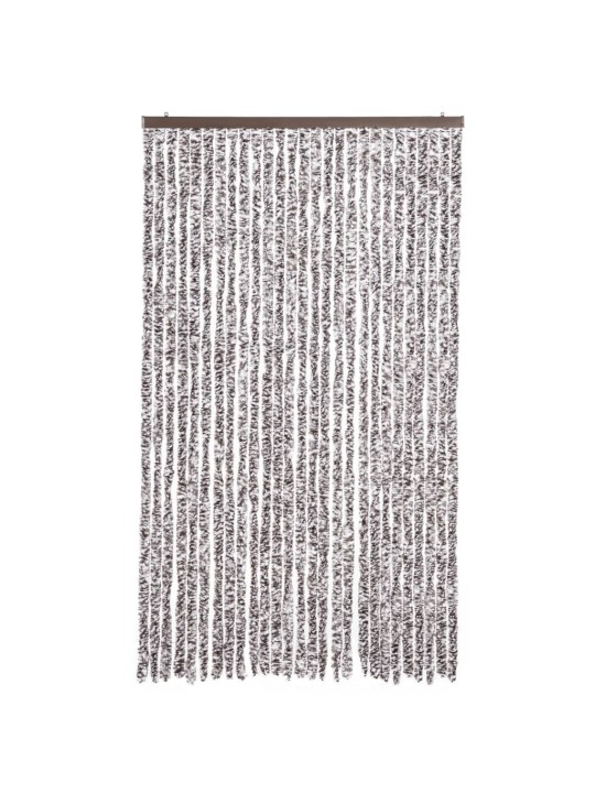 Hyönteisverho ruskea ja beige 118 x 220 cm Chenille